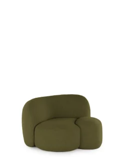 Online Kartell Aaland armchair tissu gorgone VERT