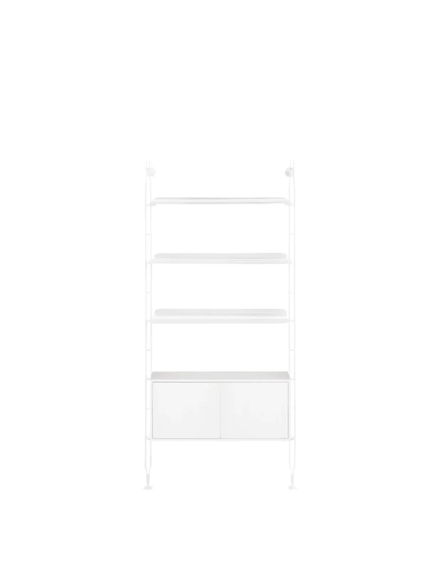 Sale Kartell Adam wood avec rangement BLANC CENDRÉ