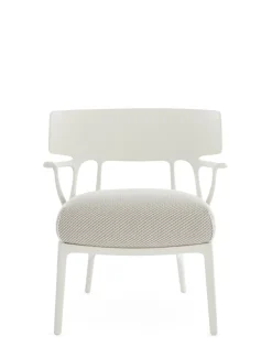 New Kartell A.i. lounge outdoor BLANC BEIGE