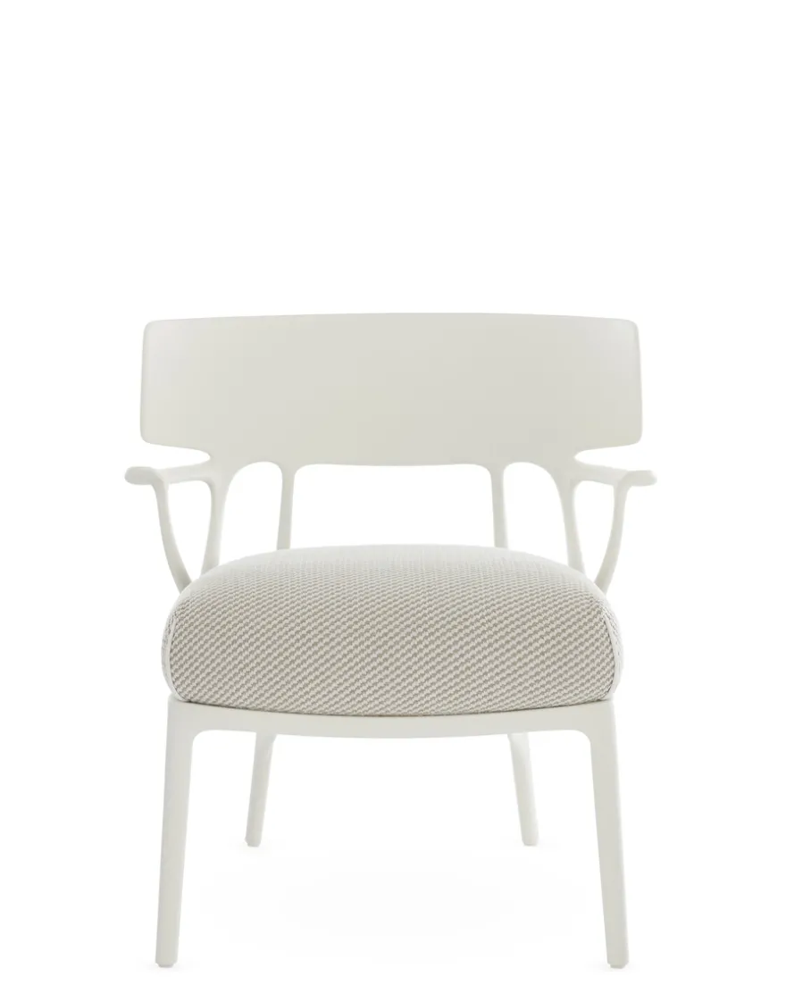 New Kartell A.i. lounge outdoor BLANC BEIGE