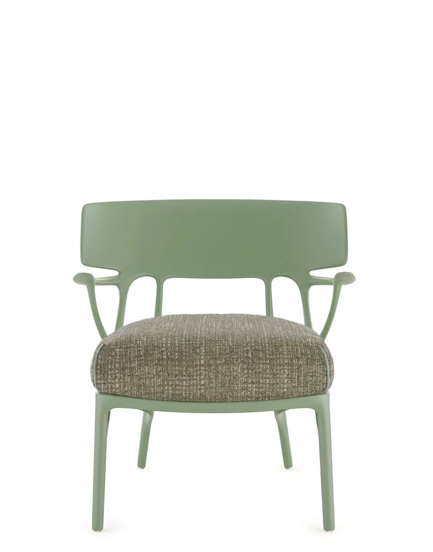 Sale Kartell A.i. lounge texture NOISETTE