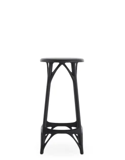 Kartell A.i. stool light 65 cm (2 tabourets) NOIR