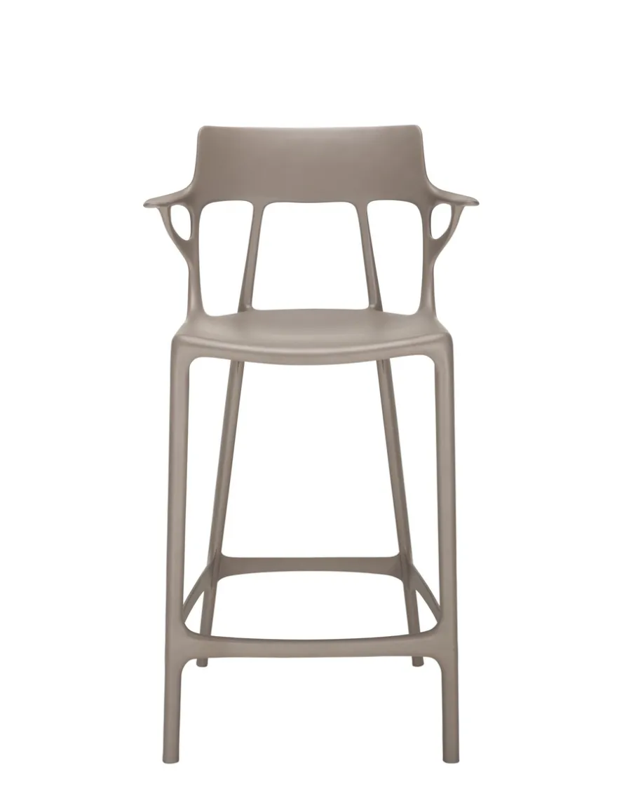 Outlet Kartell A.i. stool recycled GRIS