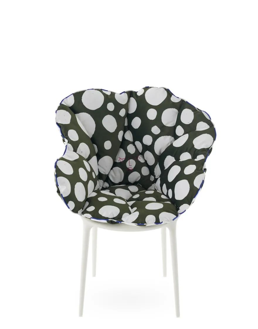 New Kartell Alice's flowers VERT/POIS