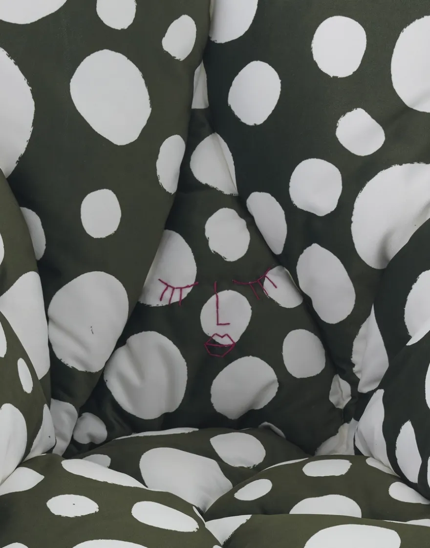 New Kartell Alice's flowers VERT/POIS