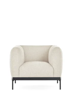 Discount Kartell Asia armchair (bouclè) BLANC