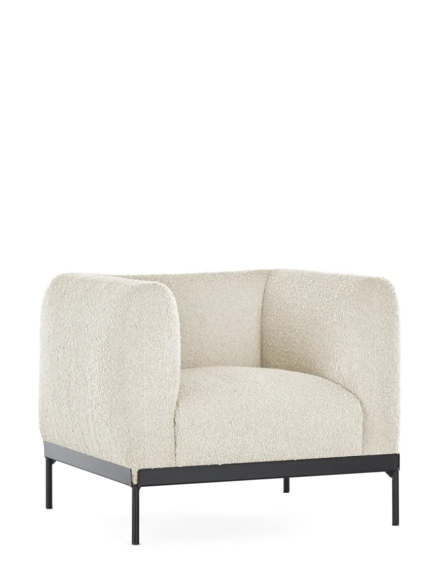 Discount Kartell Asia armchair (bouclè) BLANC