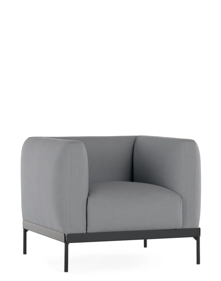 Sale Kartell Asia armchair (cotone plain) GRIS