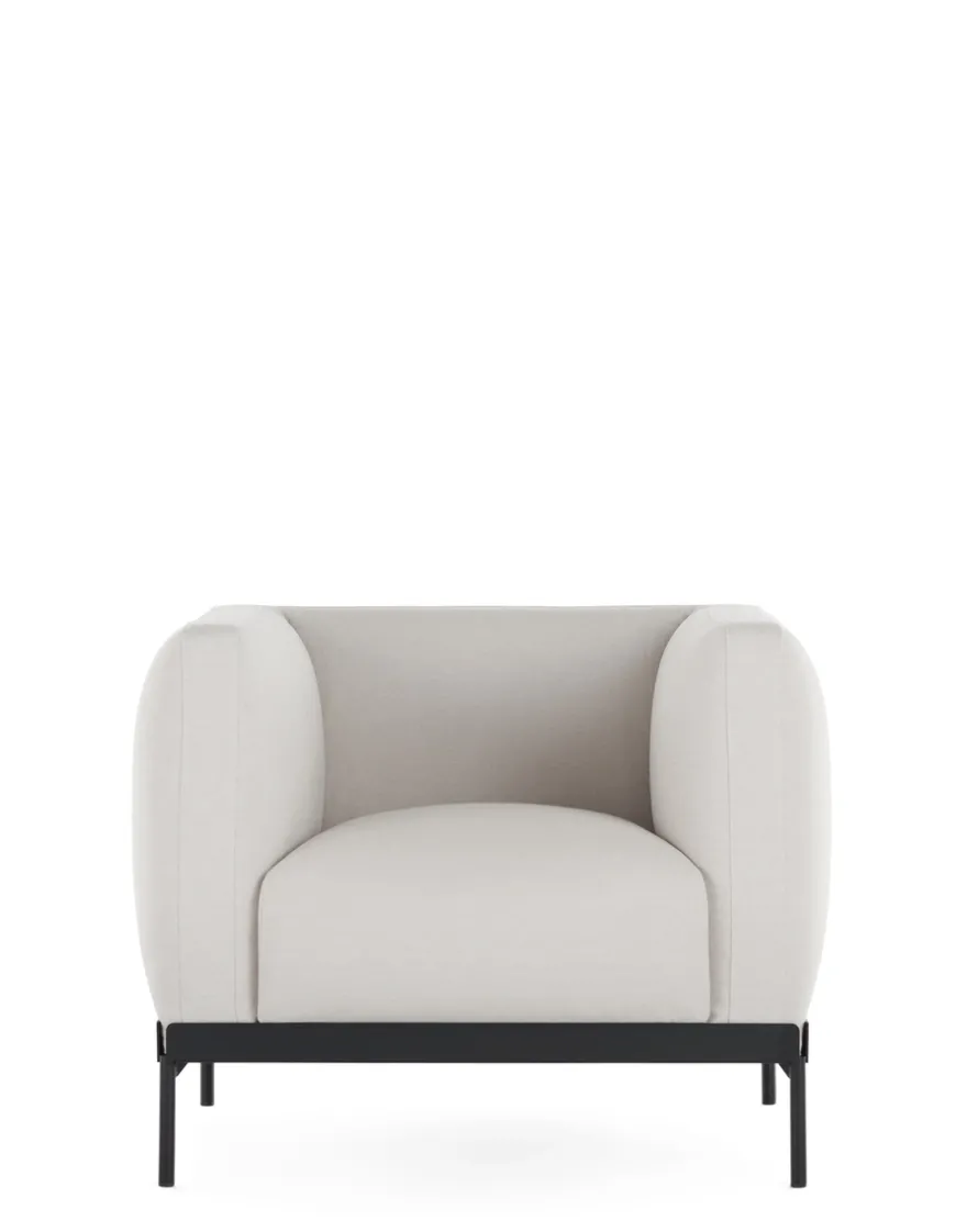 Sale Kartell Asia armchair (cotone plain) BLANC