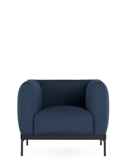 New Kartell Asia armchair (cotone plain) BLEU
