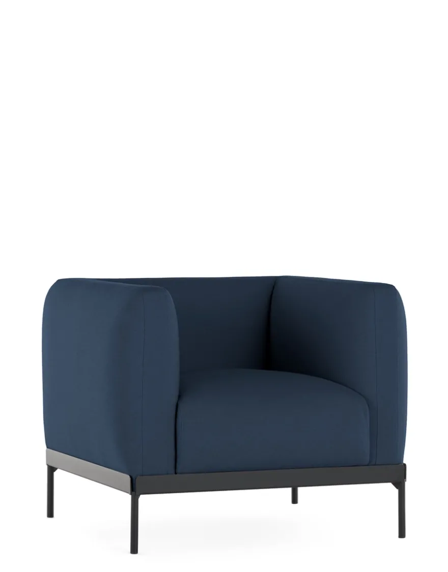 New Kartell Asia armchair (cotone plain) BLEU