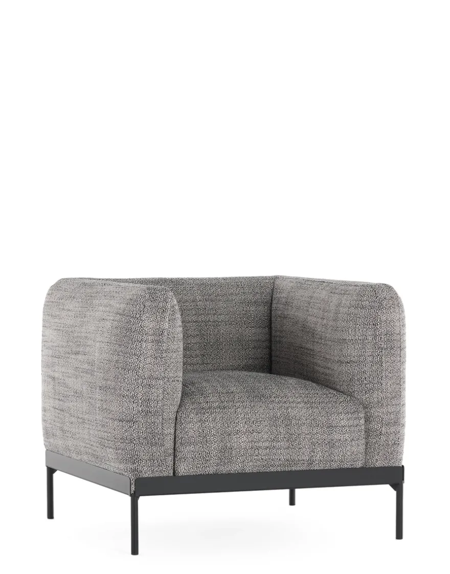 Sale Kartell Asia armchair (cotone structure) BLANC NOIR