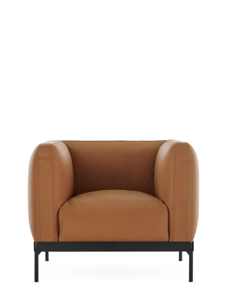 Clearance Kartell Asia leather armchair CUIR
