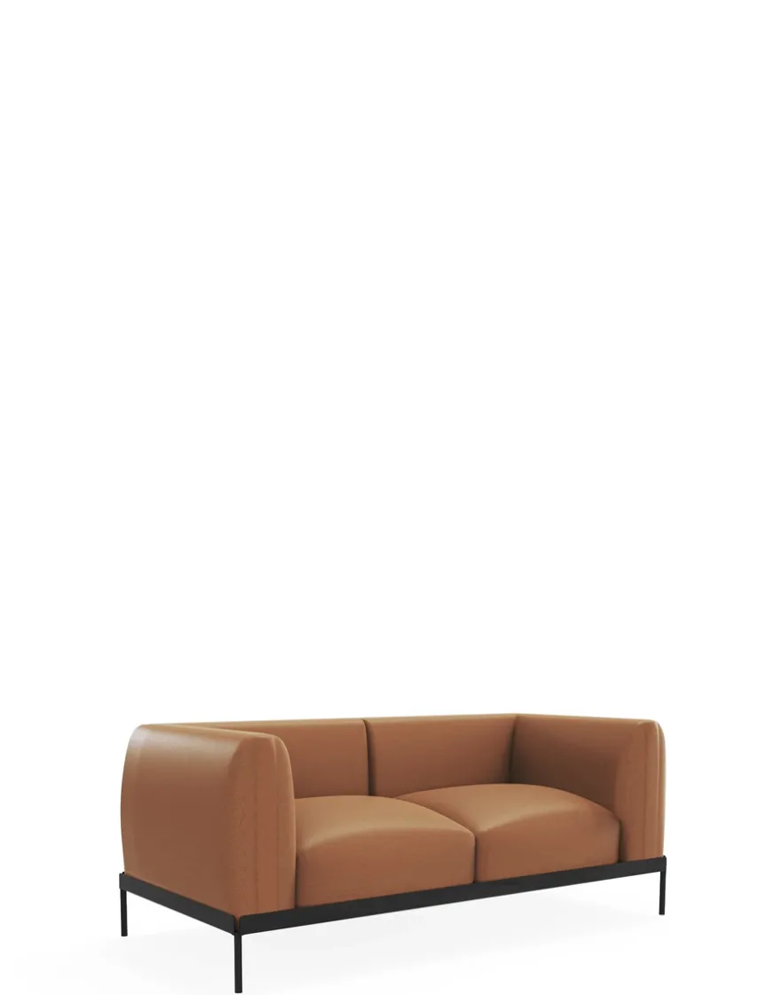 Outlet Kartell Asia leather deux places canapé CUIR