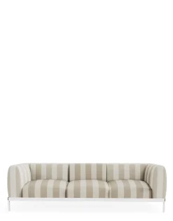 Kartell Asia outdoor trois places canapé GRIS/BEIGE