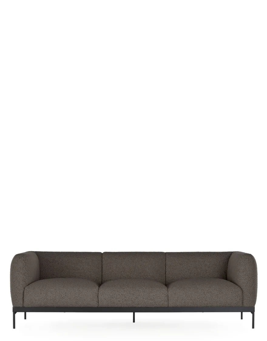 Best Kartell Asia sofa three-seater (bouclè) GRIS