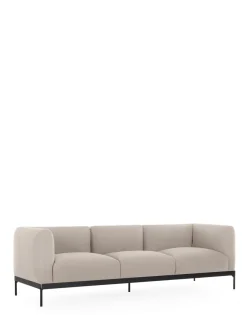Best Kartell Asia sofa three-seater (cotone plain) BEIGE