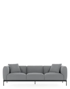 Clearance Kartell Asia sofa three-seater (cotone plain) GRIS