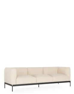Clearance Kartell Asia sofa three-seater (cotone structure) BLANC