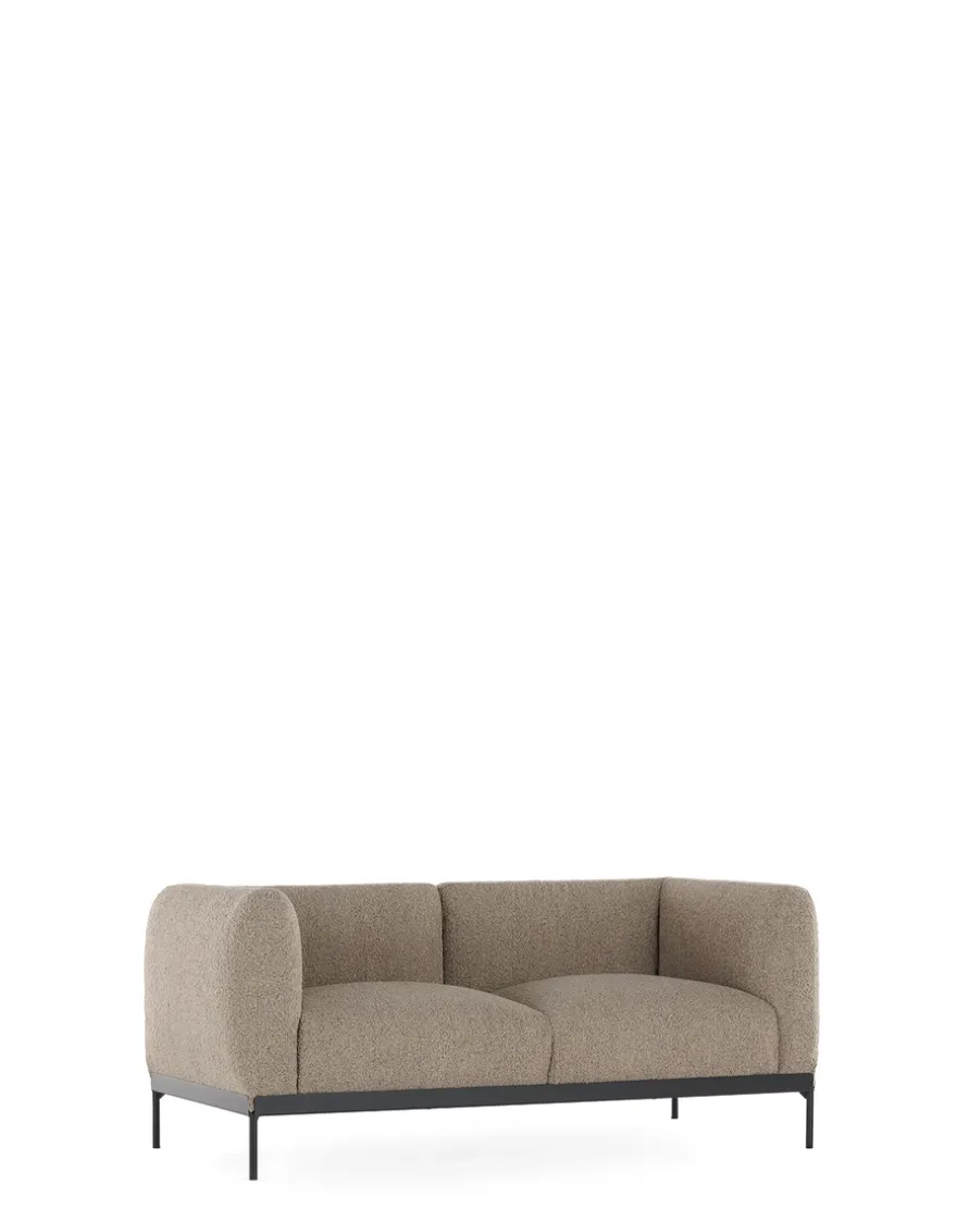 New Kartell Asia sofa two-seater (bouclè) BEIGE