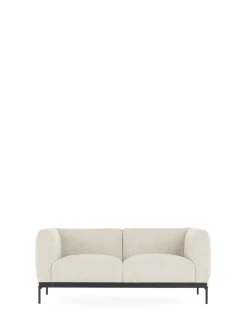 Outlet Kartell Asia sofa two-seater (bouclè) BLANC