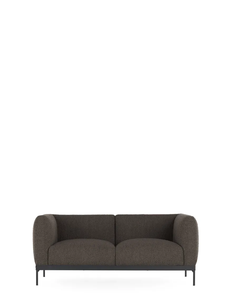 Sale Kartell Asia sofa two-seater (bouclè) GRIS