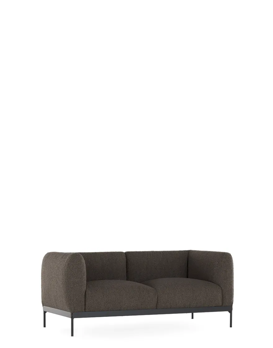 Sale Kartell Asia sofa two-seater (bouclè) GRIS