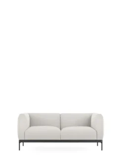 Kartell Asia sofa two-seater (cotone plain) BLANC