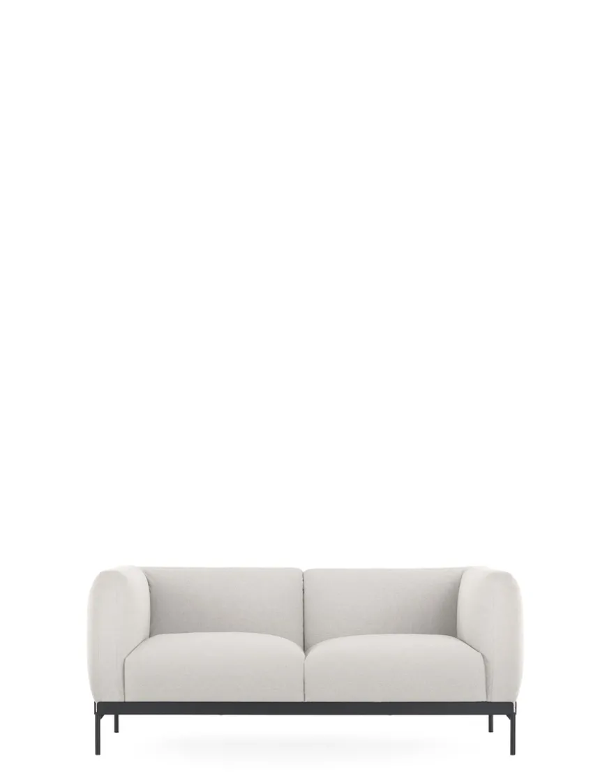 Kartell Asia sofa two-seater (cotone plain) BLANC
