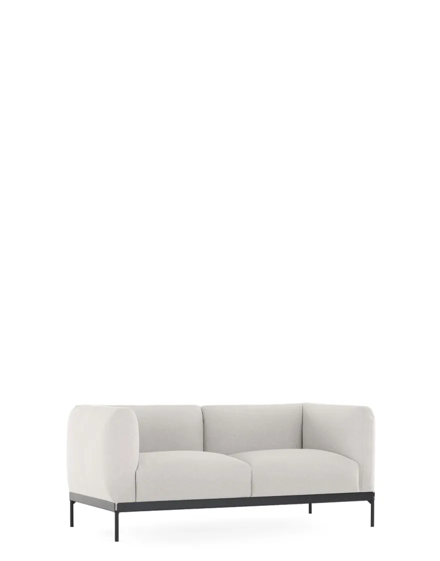 Kartell Asia sofa two-seater (cotone plain) BLANC