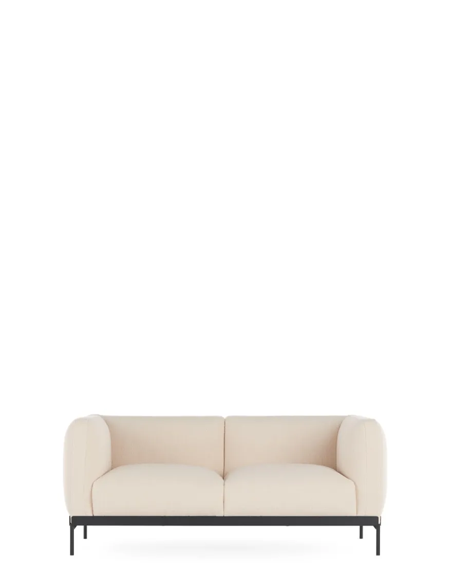 Hot Kartell Asia sofa two-seater (cotone structure) BLANC