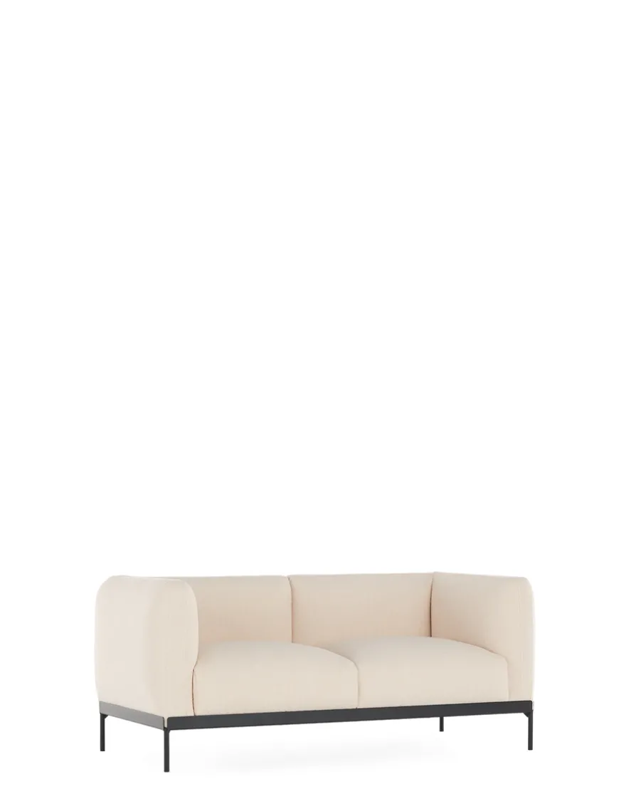Hot Kartell Asia sofa two-seater (cotone structure) BLANC
