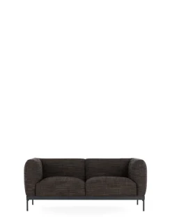 Best Kartell Asia sofa two-seater (cotone structure) GRIS NOIR
