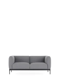 Online Kartell Asia sofa two-seater (cotone plain) GRIS