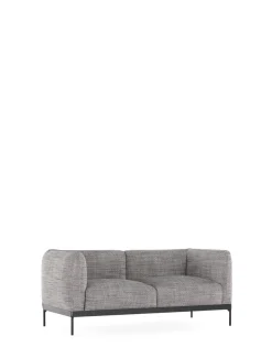 Online Kartell Asia sofa two-seater (cotone structure) BLANC NOIR