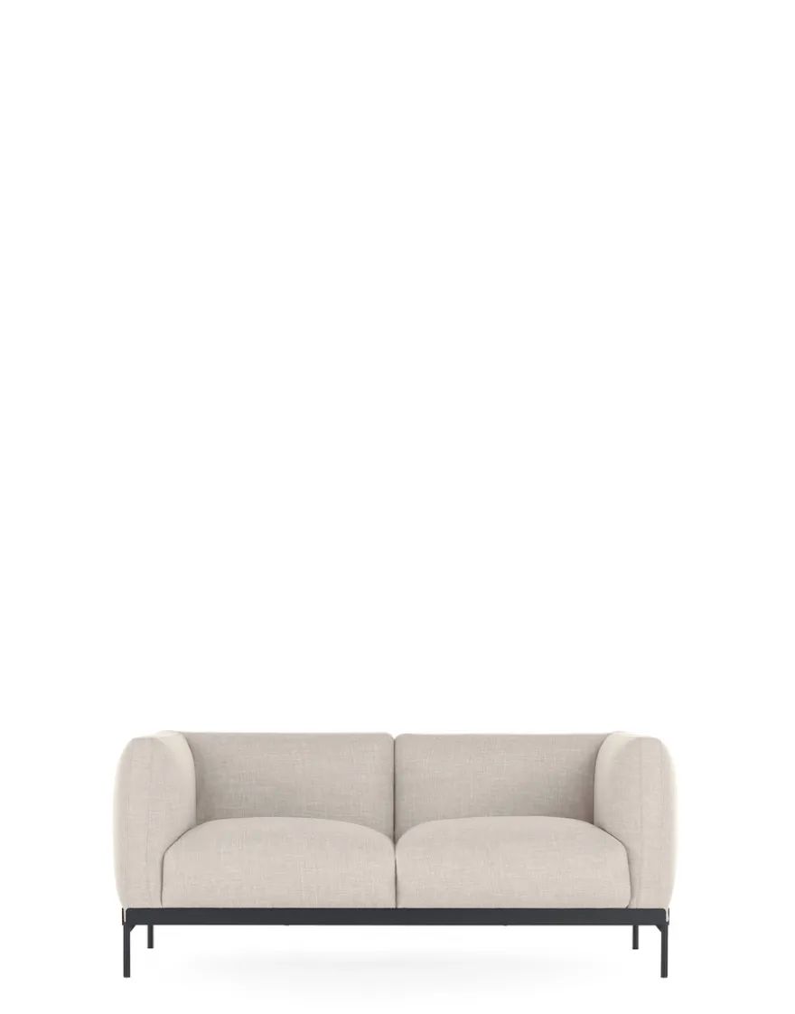 Best Kartell Asia sofa two-seater (panamino) BLANC