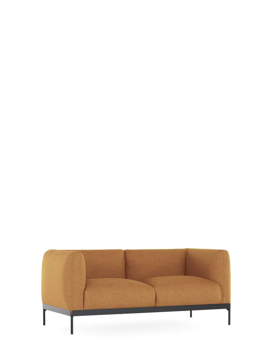 Sale Kartell Asia sofa two-seater (panamino) OCRE