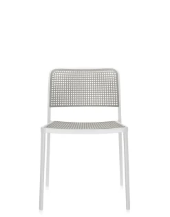 New Kartell Audrey (2 chaises) GRIS CLAIR