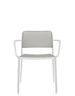 Outlet Kartell Audrey (2 petits fauteuils) GRIS CLAIR
