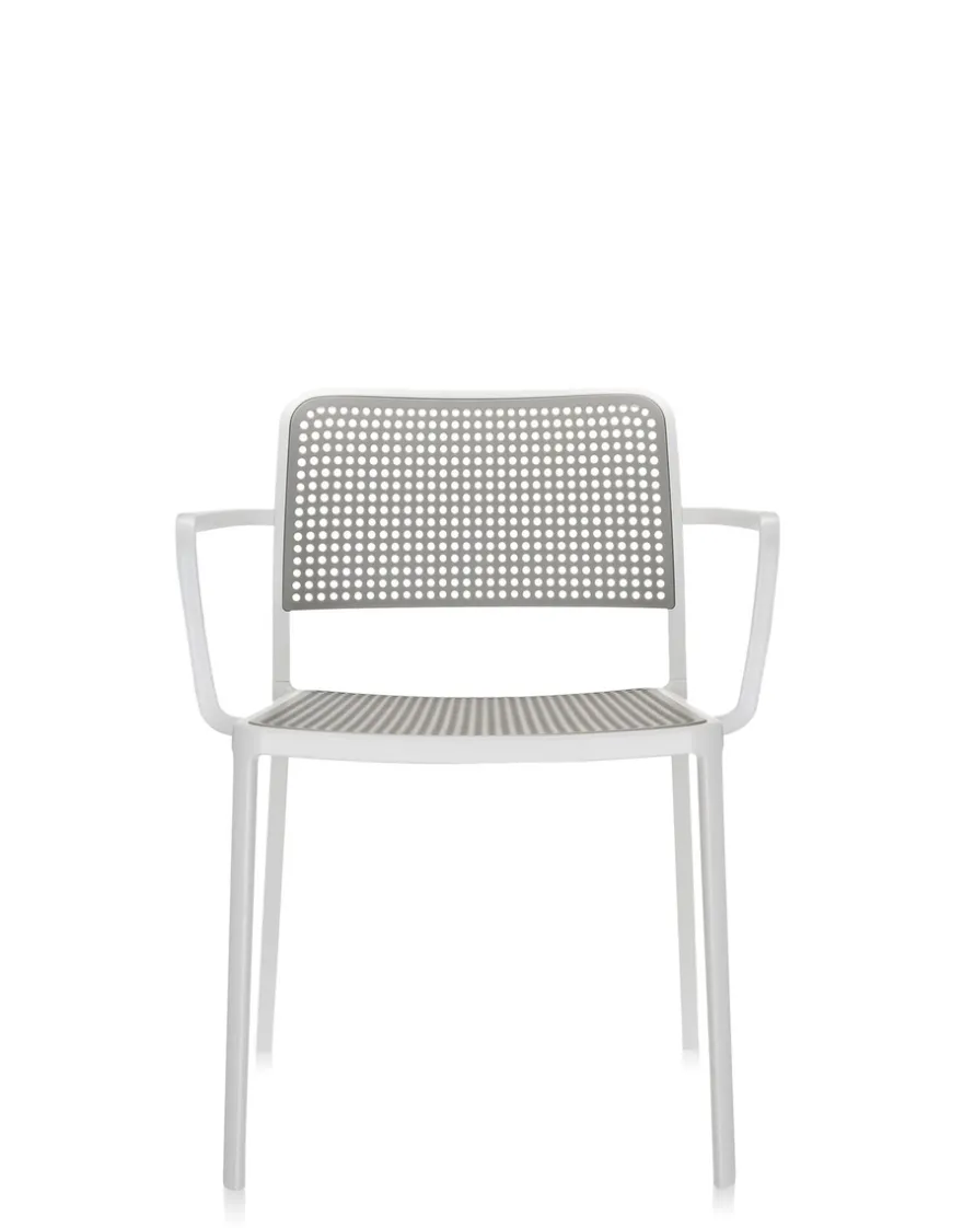 Outlet Kartell Audrey (2 petits fauteuils) GRIS CLAIR