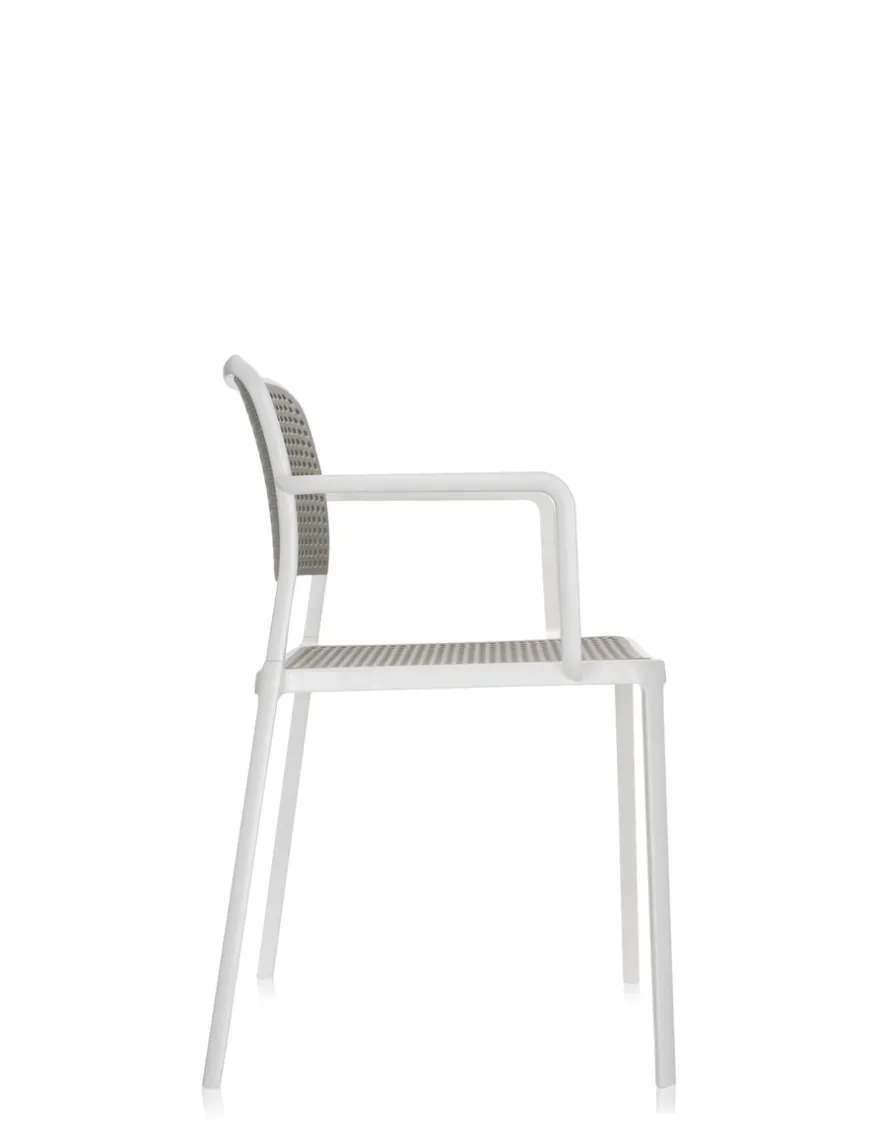 Outlet Kartell Audrey (2 petits fauteuils) GRIS CLAIR