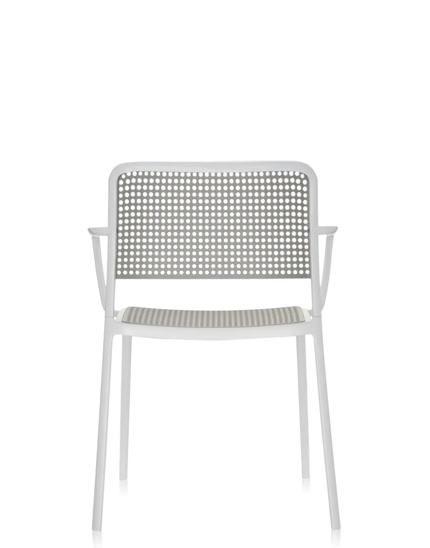 Outlet Kartell Audrey (2 petits fauteuils) GRIS CLAIR