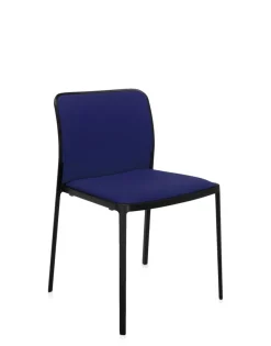 Clearance Kartell Audrey soft (2 chaises) BLEU
