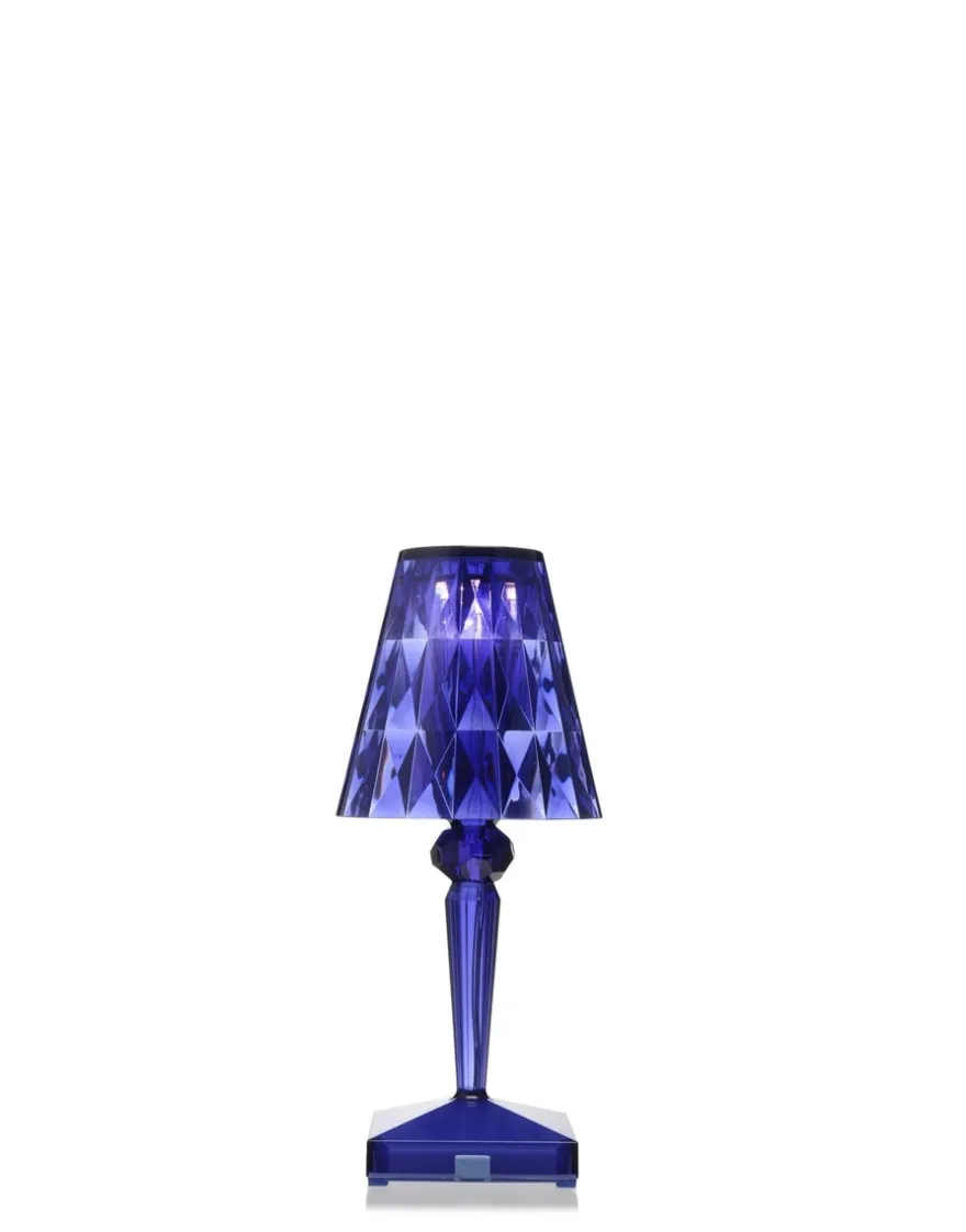 Kartell Battery transparent BLEU