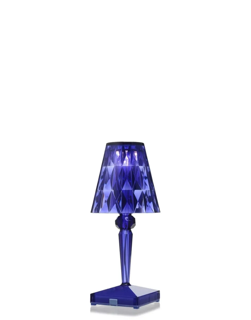 Kartell Battery transparent BLEU