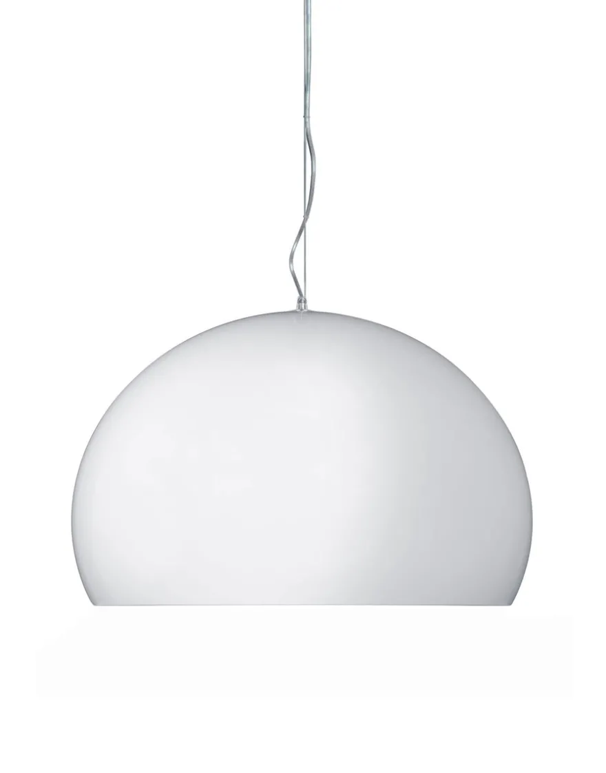 Sale Kartell Big fl/y glossy opaque BLANC