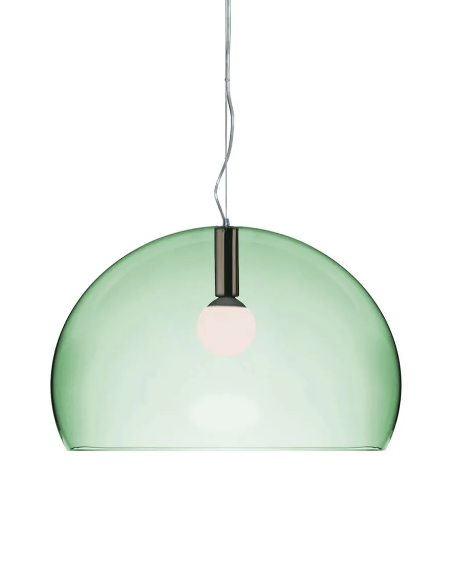 Outlet Kartell Big fl/y transparent VERT SAUGE
