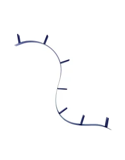Kartell Bookworm 7 serre-livres 3,2 mt BLEU COBALT