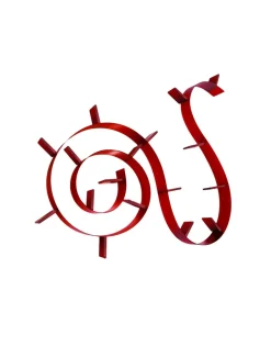 Best Kartell Bookworm 17 serre-livres 8,2 mt VIN ROUGE
