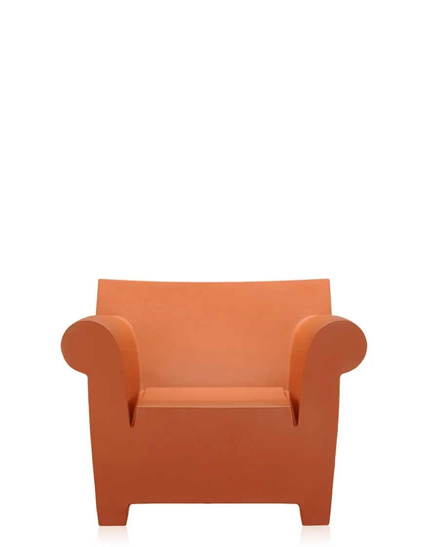 Outlet Kartell Bubble club armchair ROUGE TERRE